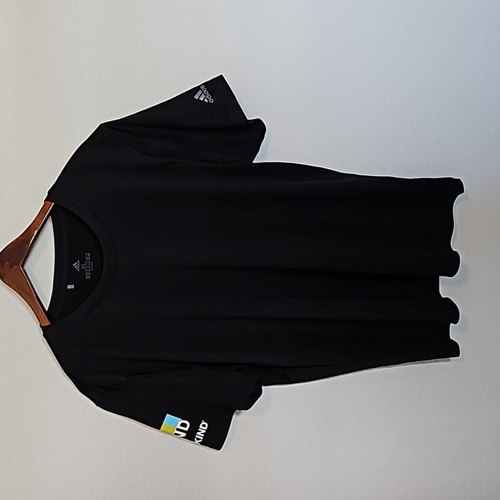 Adidas Golf NWT Black Sport Tee, size XL, LIVE KIND
